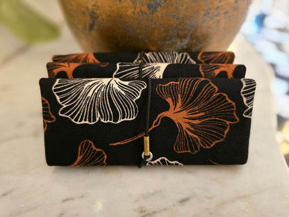 Smöker Baumwolle schwarz/Ginkgo